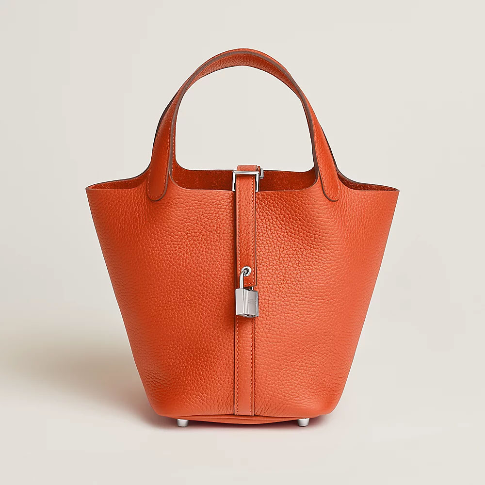 Hermes Picotin Lock 18 bag in Orange H056289CK5K: Image 1