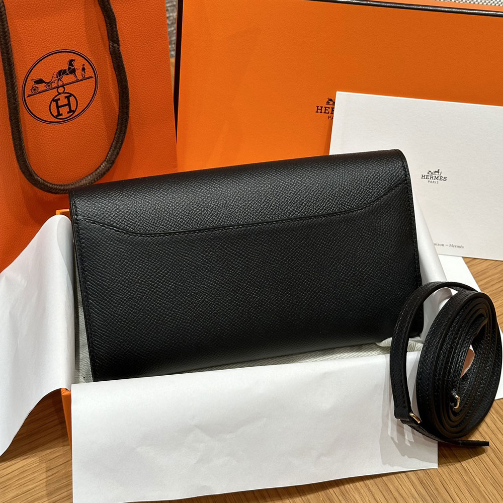 Hermes Constance To Go wallet in Black H080125CC89: Image 2