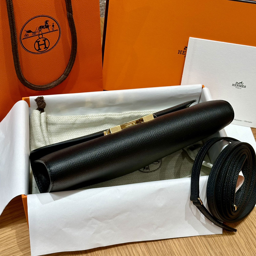 Hermes Constance To Go wallet in Black H080125CC89: Image 5