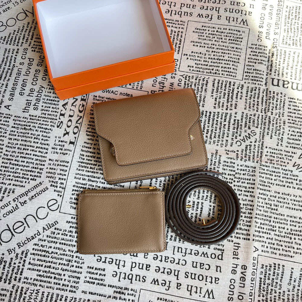 Hermes Roulis Slim wallet in Grey H082053CP18: Image 3