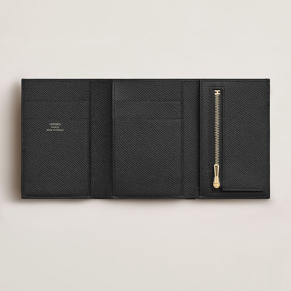 Hermes Bearn wallet in Black H082875CC89: Image 2
