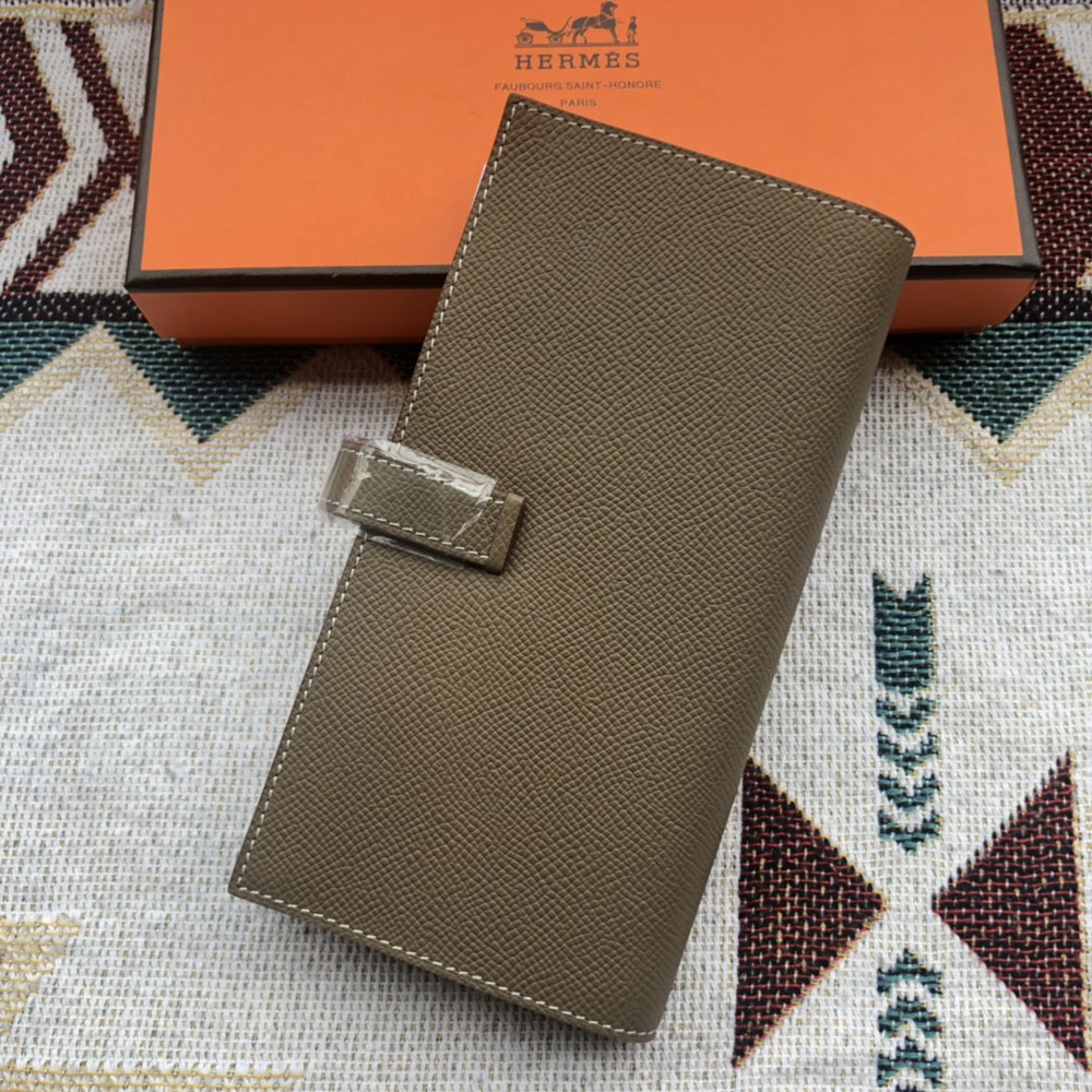 Hermes Bearn wallet in Grey H084871CK18: Image 2