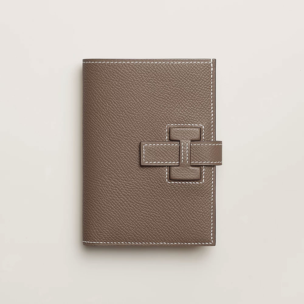 Hermes New H Passant Compact wallet in Grey H085779CK18: Image 1