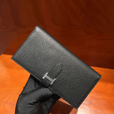 Hermes Bearn wallet in Black H039078CK89