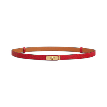 Hermes Kelly belt in Epsom calfskin with Kelly buckle in gold metal H069853CCQ5