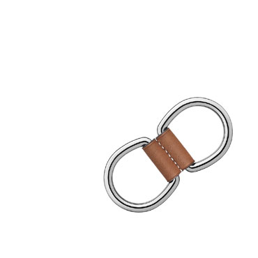 Hermes 32mm buckle in Barenia calfskin and palladium plated metal H070168CK34