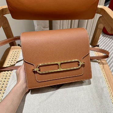 Hermes Roulis Slim wallet in Brown H082053CP37