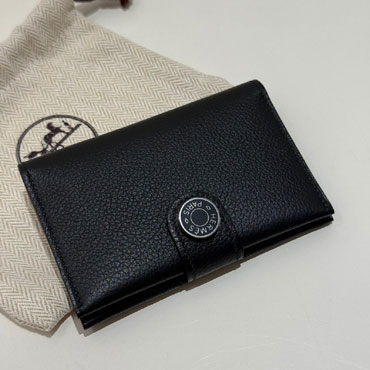 Hermes R.M.S card holder in Black H084336CK89