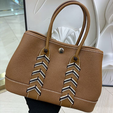 Hermes Neo Garden 23 woven handbag Togo H087974CKAB