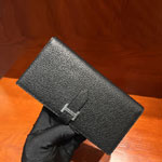 Hermes Bearn wallet in Black H039078CK89