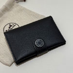 Hermes R.M.S card holder in Black H084336CK89