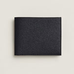 Hermes Citizen Twill Compact card holder in Black H088023CAAB