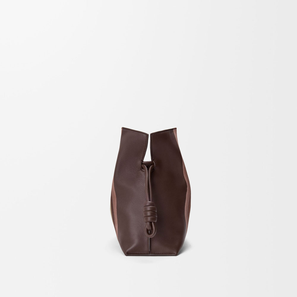 Loewe Medium Flamenco clutch Landscape in nappa calfskin Brown A411FC1XCX 0017: Image 3