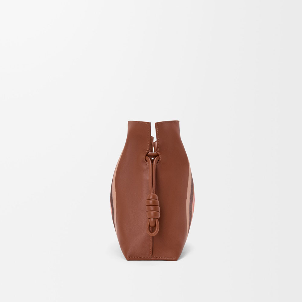 Loewe Medium Flamenco clutch Landscape in nappa calfskin Brown A411FC1XCX 5691: Image 3