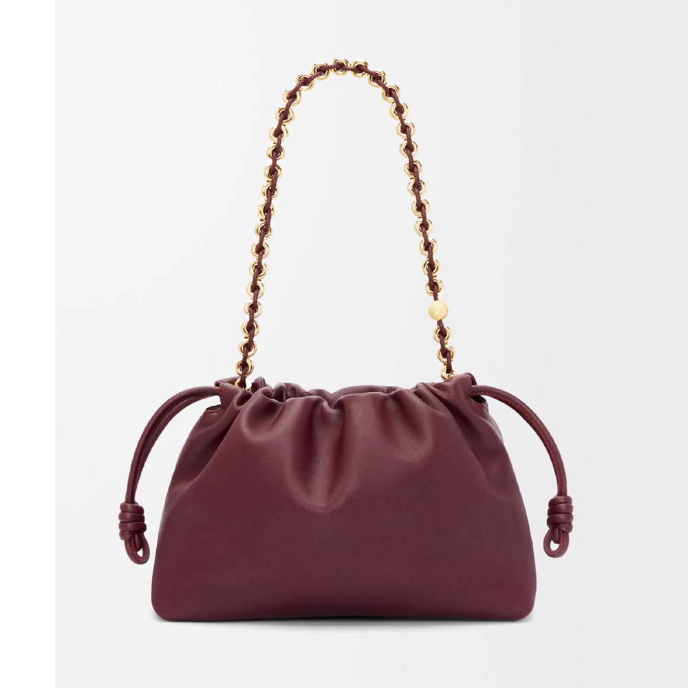 Loewe Medium Flamenco purse in mellow nappa lambskin Red A411FCRX02 7240: Image 4