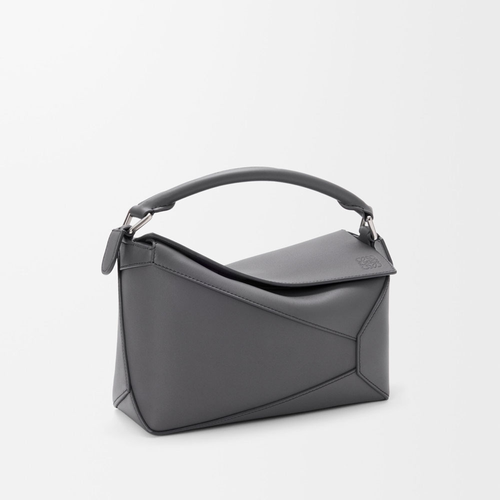 Loewe Small Puzzle Edge bag in classic calfskin Brown A510P60XAC 6862: Image 2