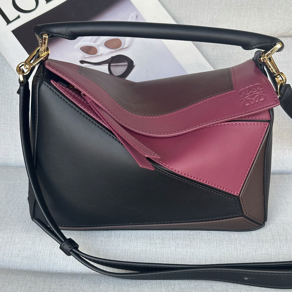 Loewe Small Featherlight Puzzle bag in Multicolor nappa A510PLSX01 0121: Image 1