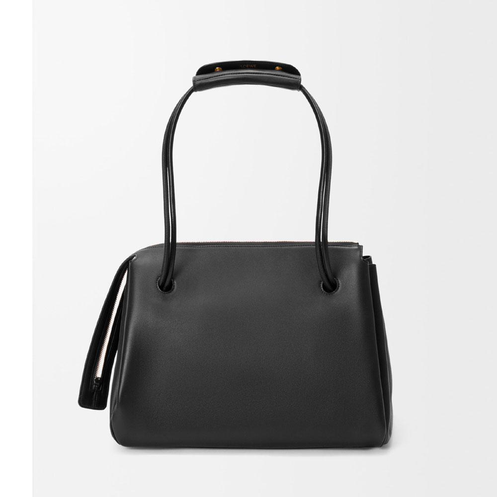 Loewe Large Madrid bag in supple calfskin Black AANBSPBX01 1100: Image 4