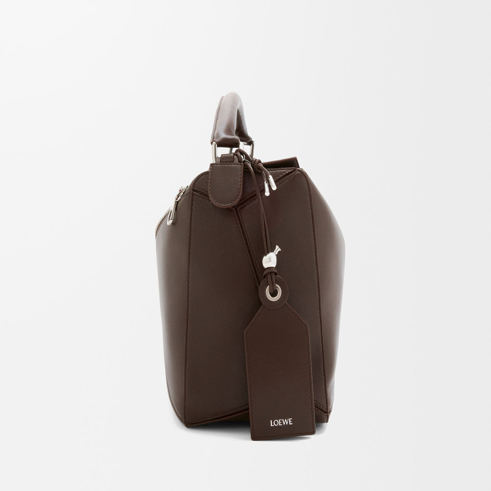Loewe Large Featherlight Puzzle bag in nappa lambskin Brown B510PNLX02 0018: Image 3