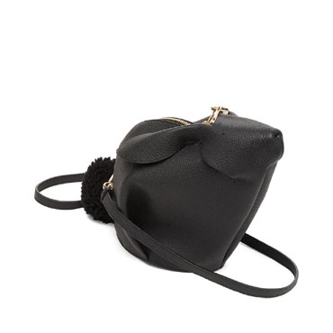 Loewe Bunny Mini Bag Black 199.12.T35-1100