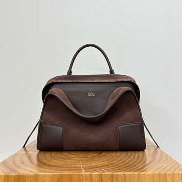 Loewe Large Amazona 180 Bag In Suede A039ASRX03 0018