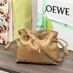Loewe Cats Mini Flamenco Clutch In Nappa Calfskin A411FC2XAC 9579