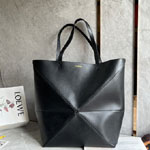 Loewe Xl Puzzle Fold Tote In Shiny Calfskin B933Q18X01 1100