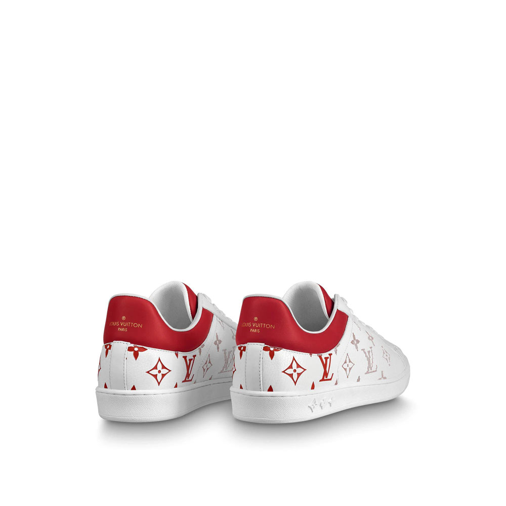 Louis Vuitton Luxembourg Sneaker in Red 1A5ZS0: Image 3