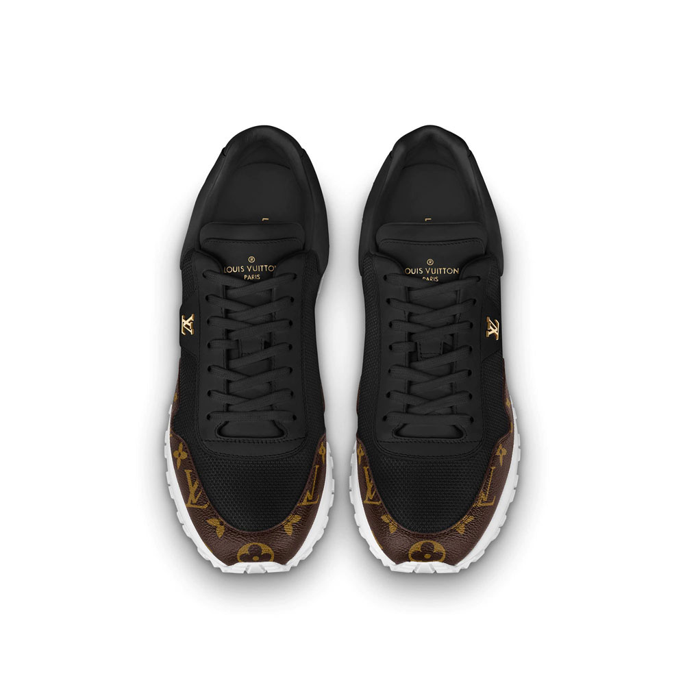 Louis Vuitton Run Away Sneaker in Black 1A80PV: Image 2