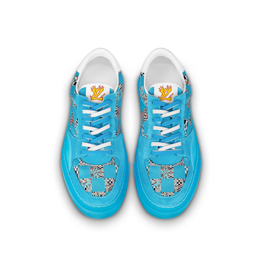 Louis Vuitton OLLIE Sneaker in Blue 1A8Q59: Image 2