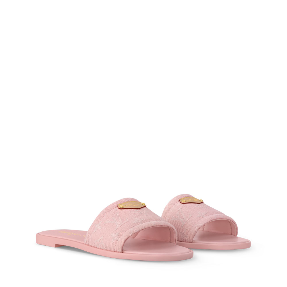 Louis Vuitton Lily Flat Mule in Pink 1AGX46: Image 1