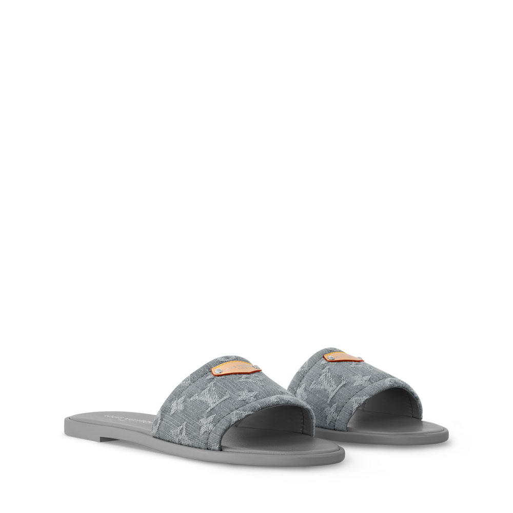Louis Vuitton Lily Flat Mule in Gray 1AGXAA: Image 1