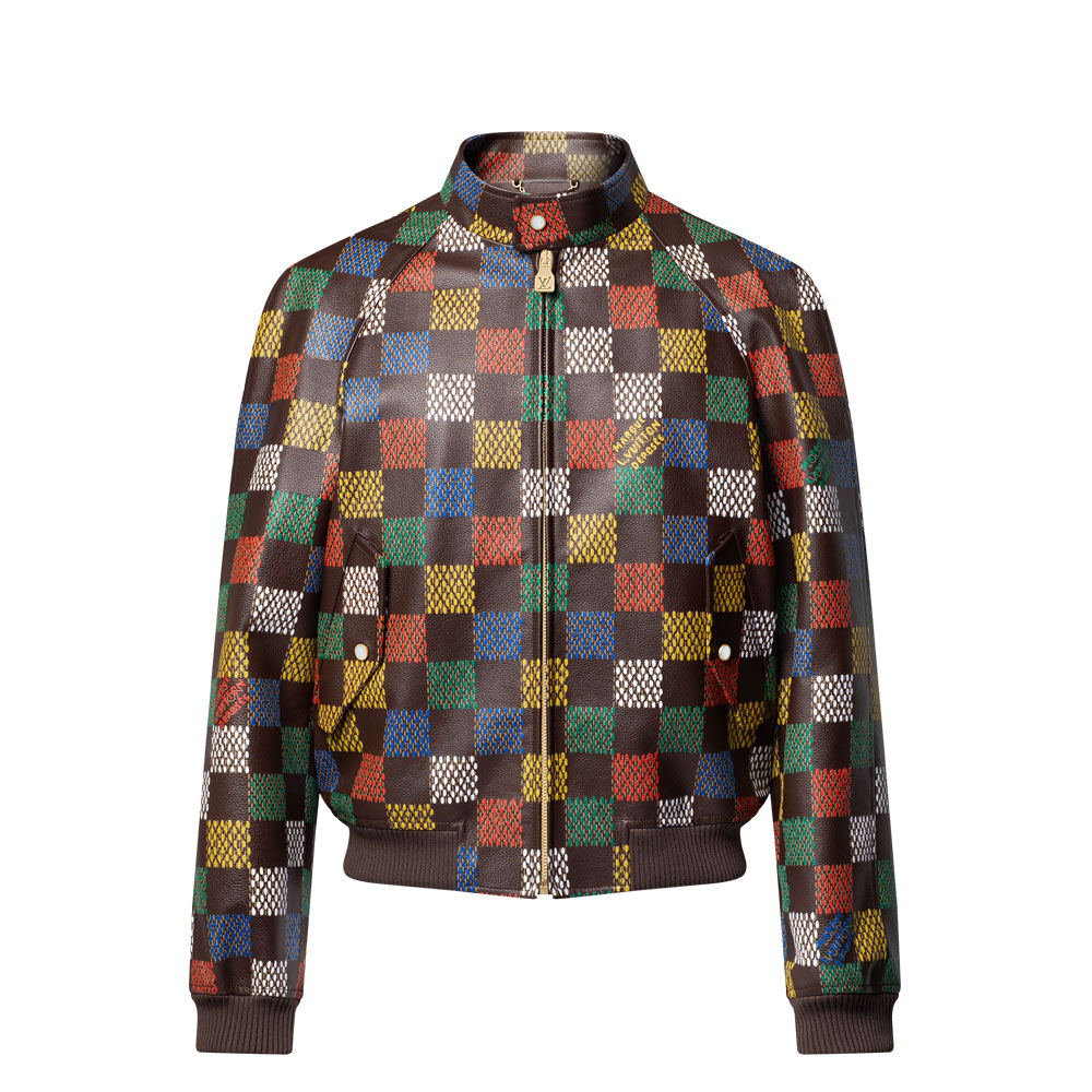 Louis Vuitton Damier Leather Blouson 1AHBZL: Image 1