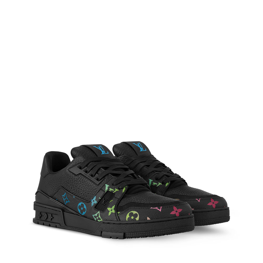 Louis Vuitton Trainer Sneaker in Black 1AHDW8: Image 1