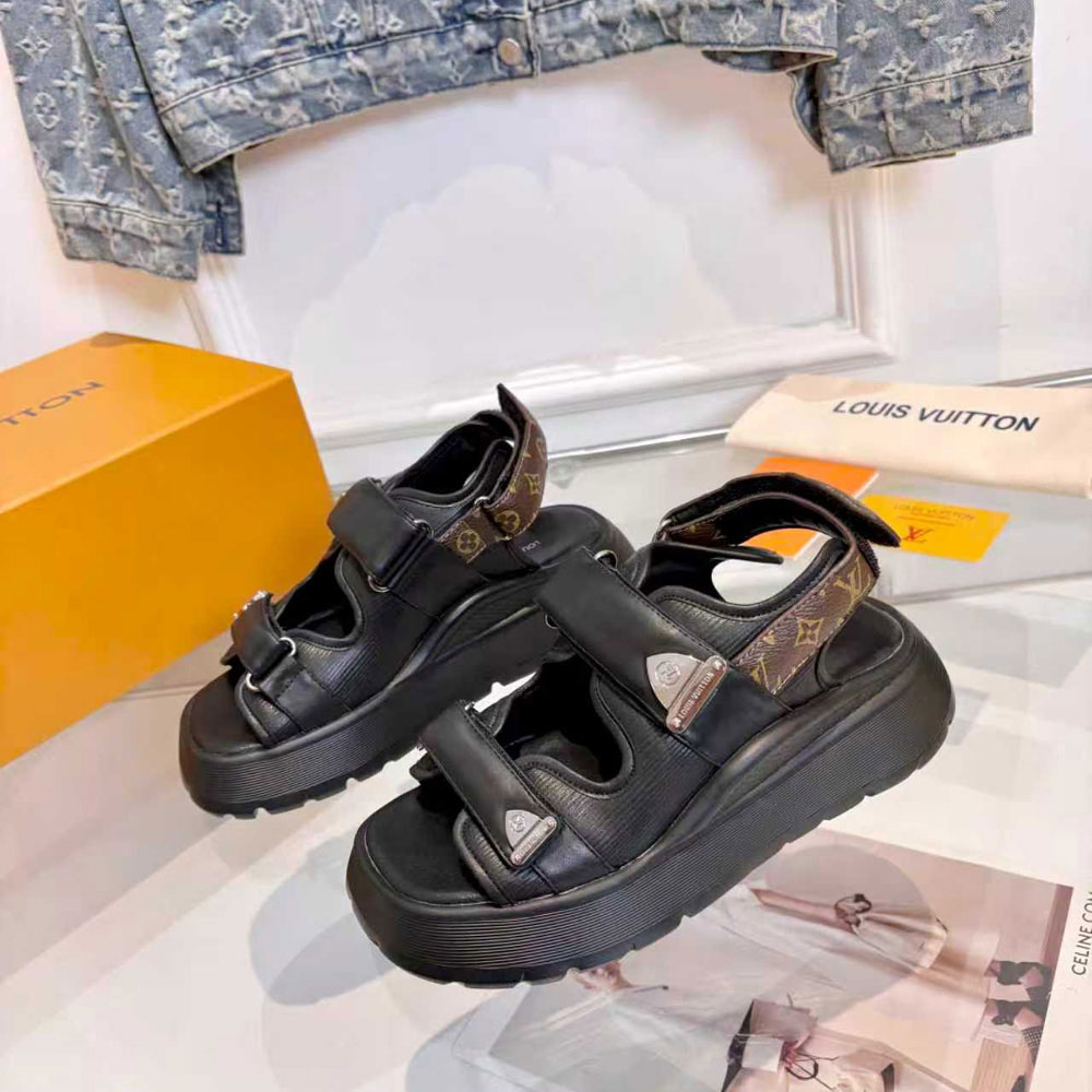 Louis Vuitton Chameleon Comfort Sandal 1AHNJJ: Image 1