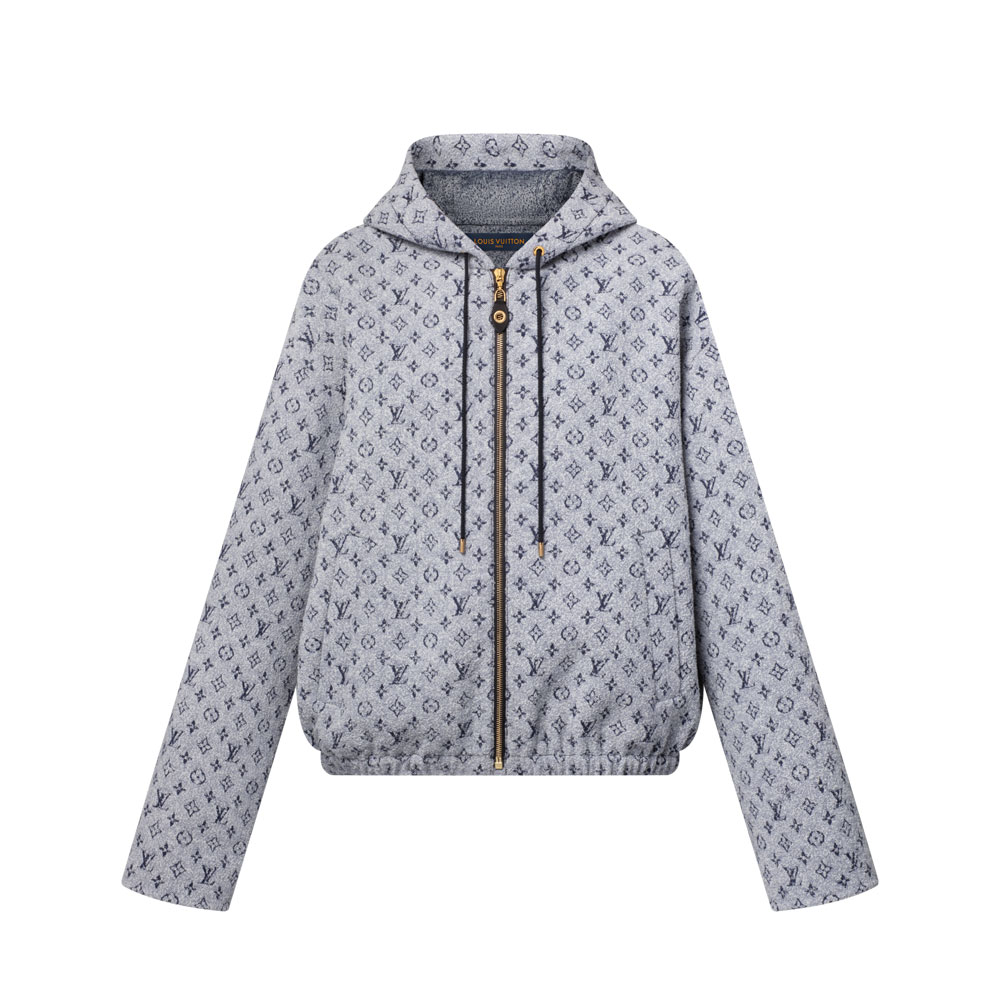 Louis Vuitton Monogram Boucle Hoodie 1AHZNA: Image 1