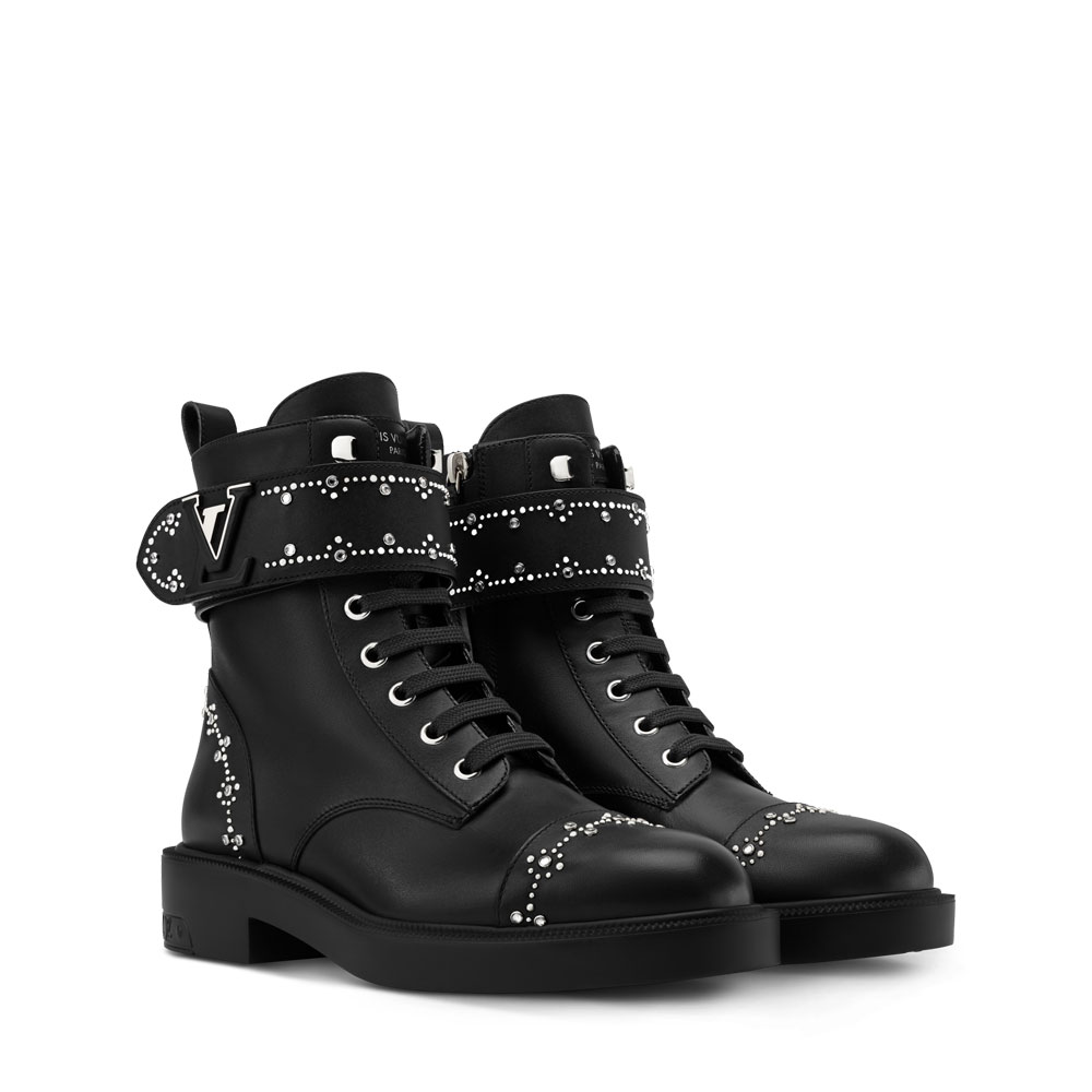 Louis Vuitton Citizen Flat Ranger Boot in Black 1AIEB5: Image 1