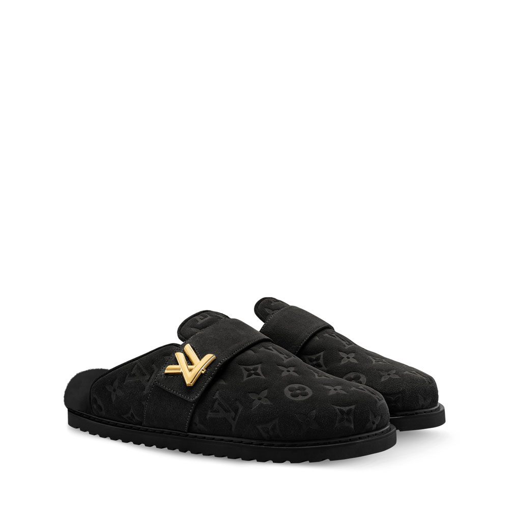 Louis Vuitton Cosy Comfort Clog in Black 1AITTQ: Image 1