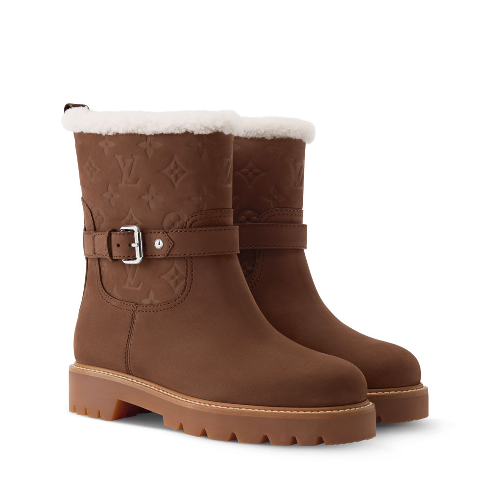 Louis Vuitton Territory Ankle Boot in Brown 1AIU59: Image 1