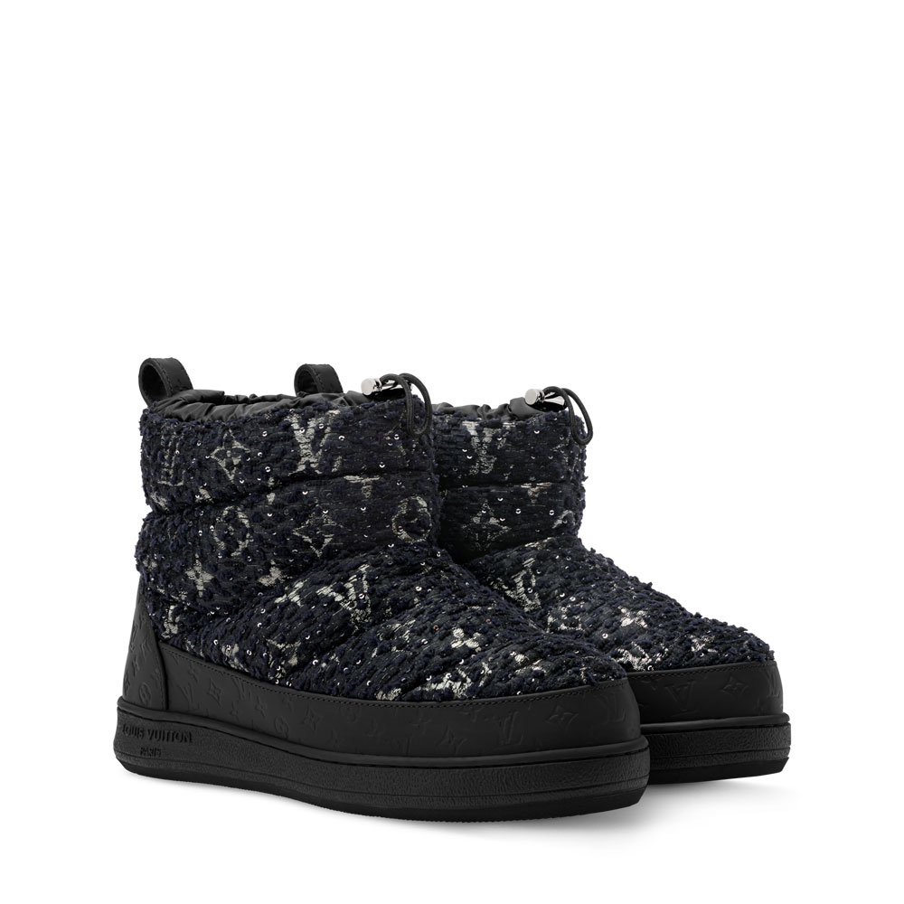Louis Vuitton Cloud Ankle Boot Sneaker in Black 1AIVAB: Image 1