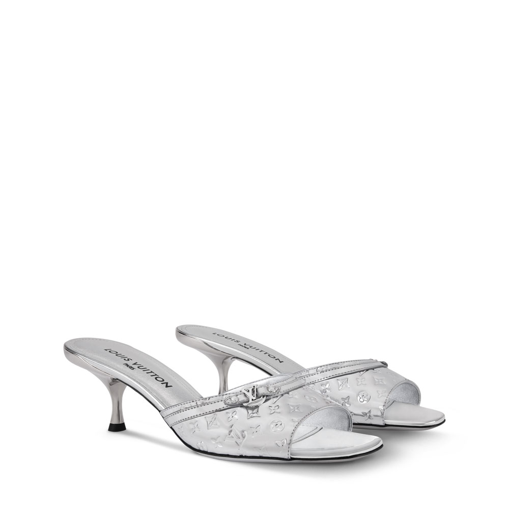 Louis Vuitton 6AM Mule in Silver 1AIVT3: Image 1