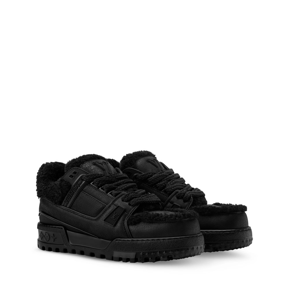 Louis Vuitton Trainer Maxi Sneaker in Black 1AJ269: Image 1