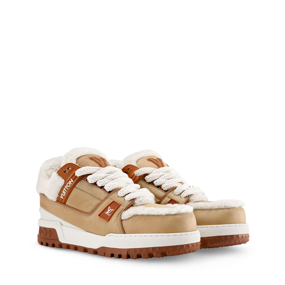 Louis Vuitton Trainer Maxi Sneaker in Brown 1AJ284: Image 1