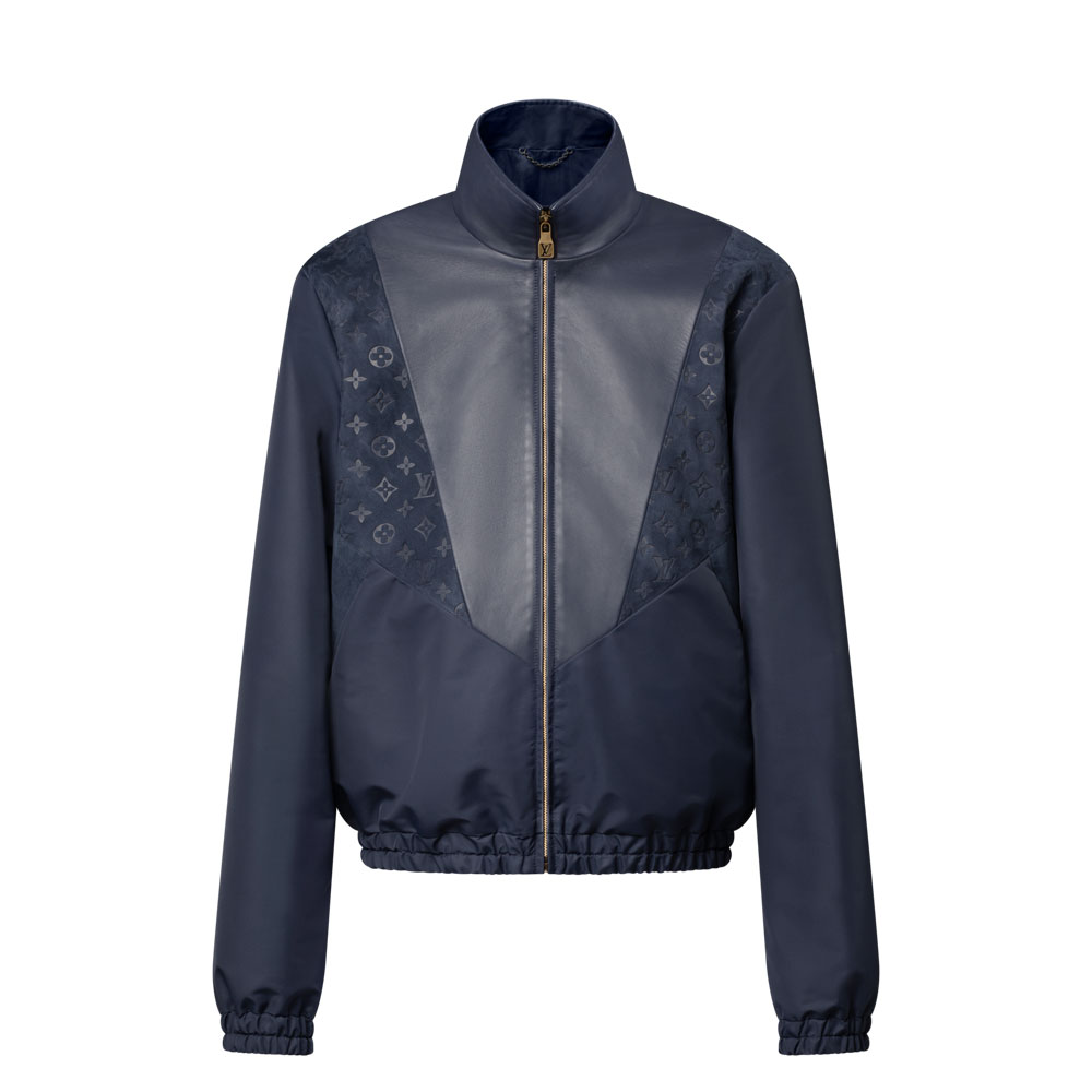 Louis Vuitton Leather Mix Track Top 1AJB69: Image 1