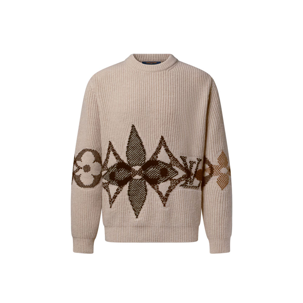 Louis Vuitton Graphic Knitted Crewneck 1AJBVY: Image 1