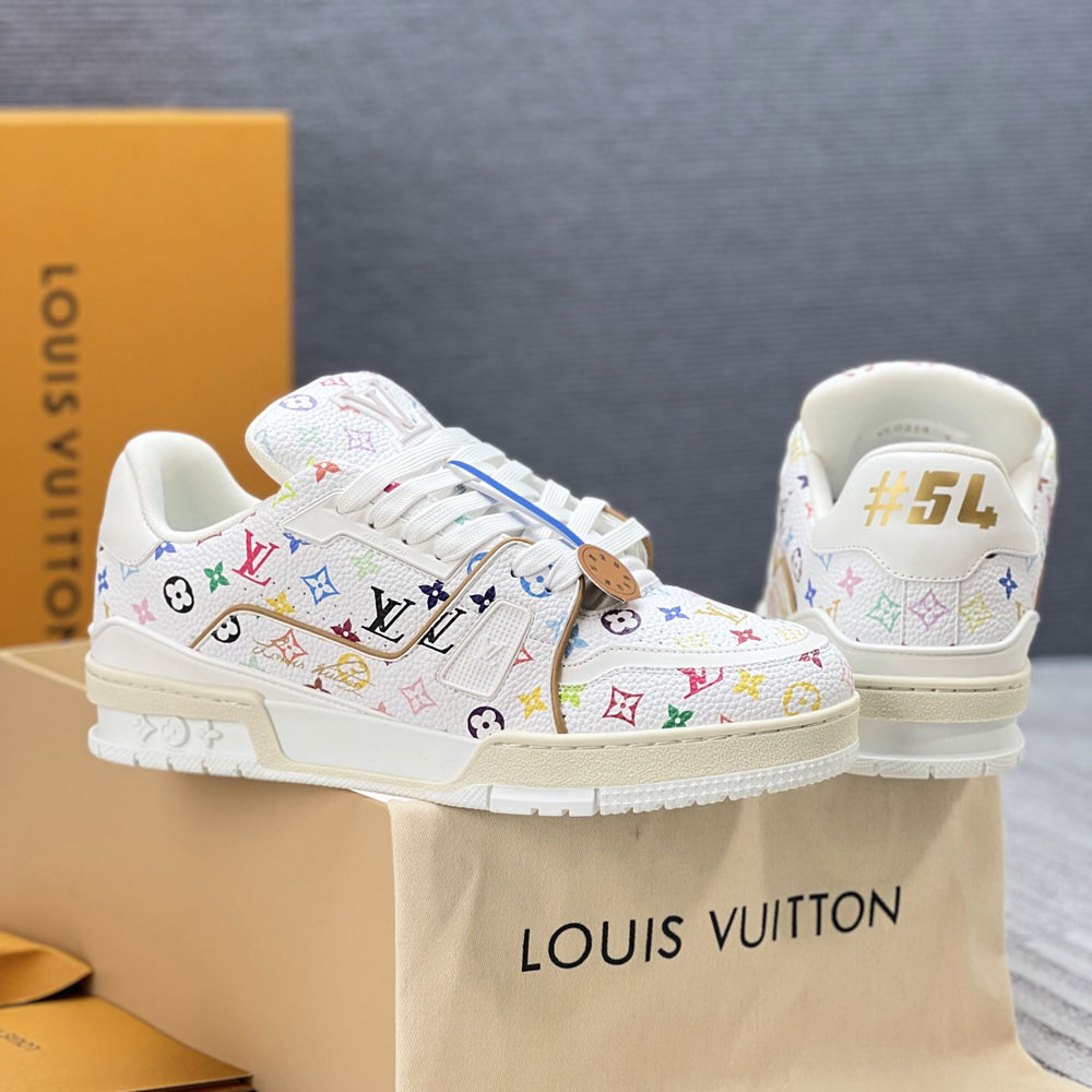 Louis Vuitton LV x TM Trainer Sneaker 1AJQC9: Image 1