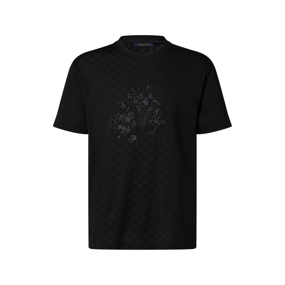 Louis Vuitton Embroidered Signature T-Shirt 1AJRHM: Image 1