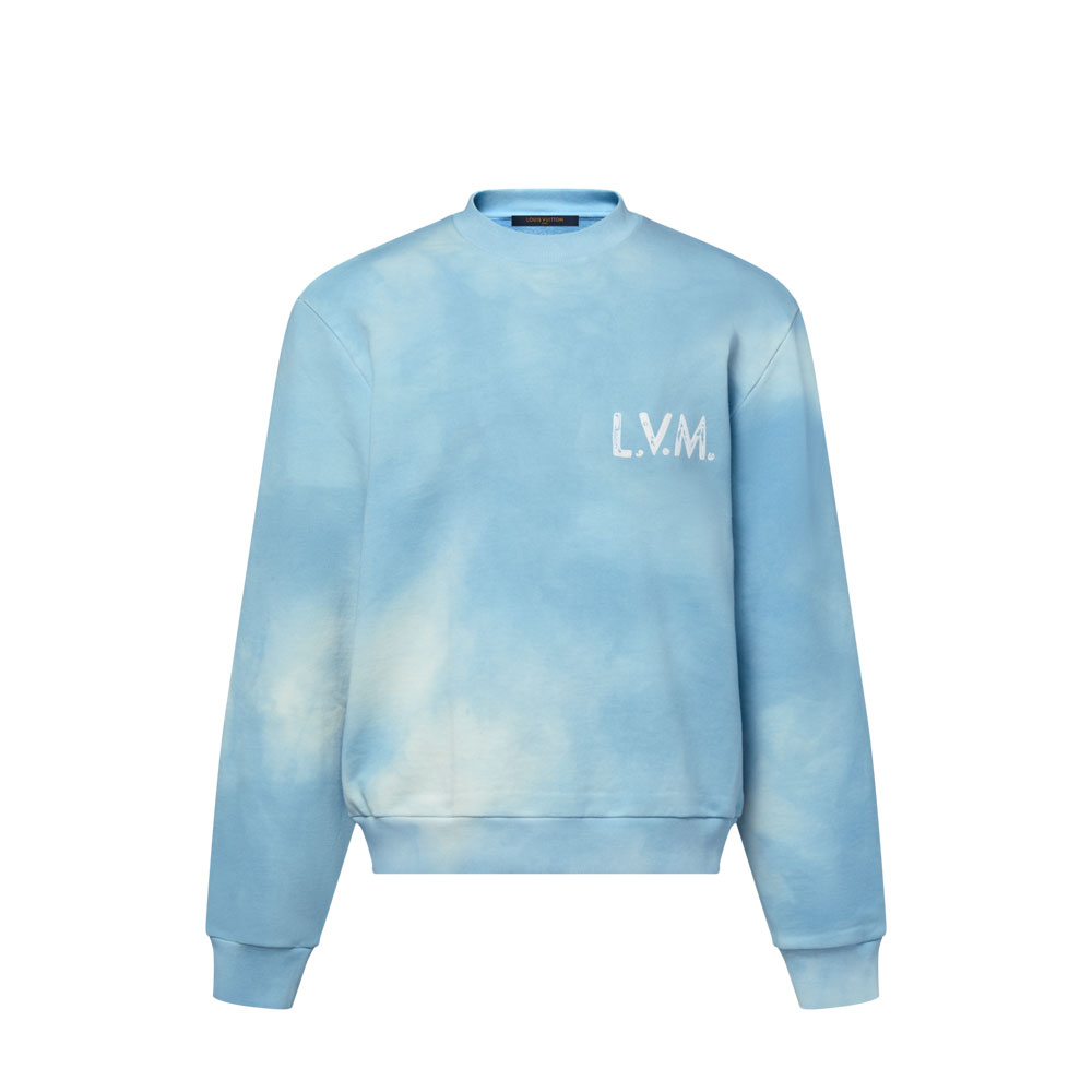 Louis Vuitton Tie Dye Sweatshirt 1AJUZY: Image 1