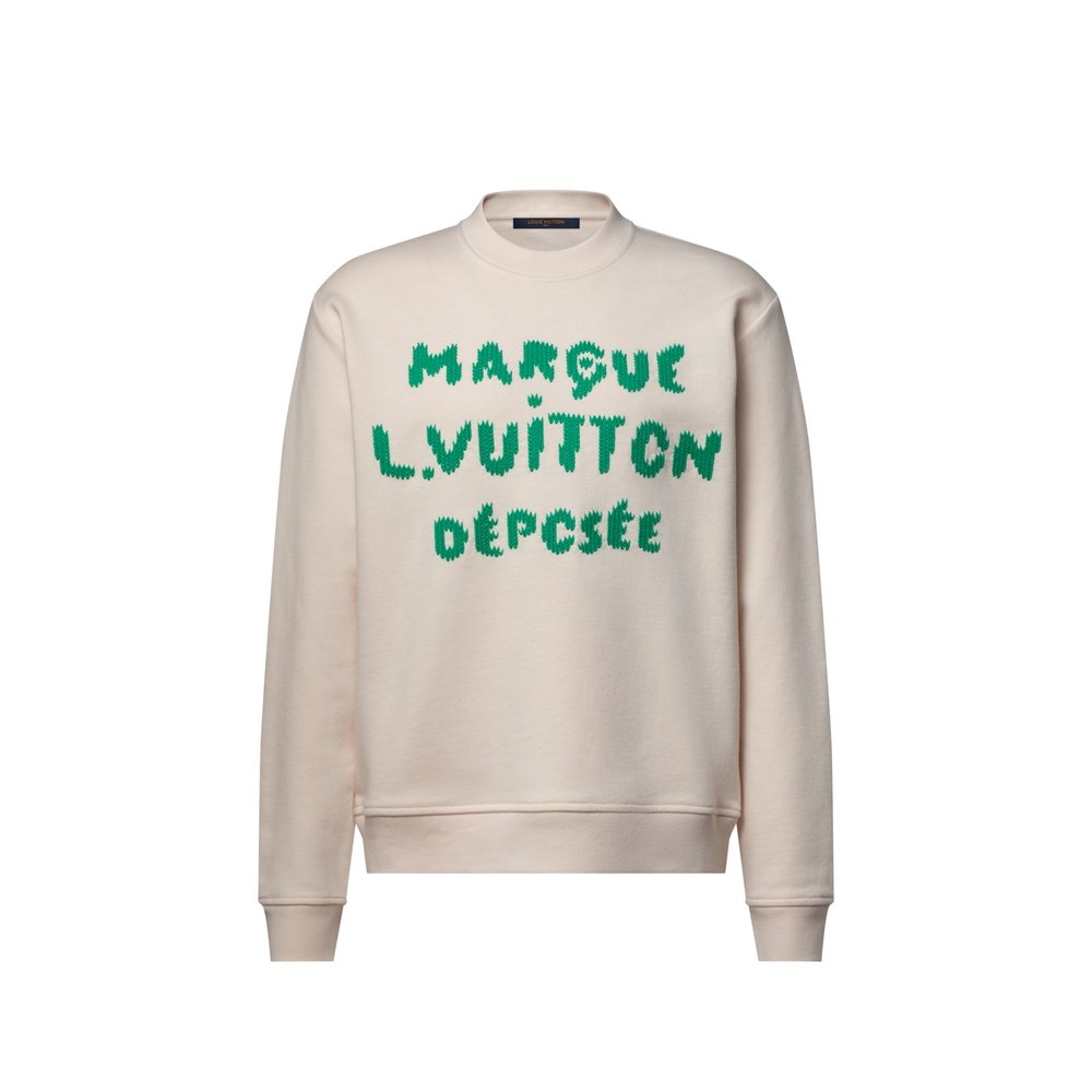 Louis Vuitton Embroidered Signature Sweatshirt 1AK6I1: Image 1