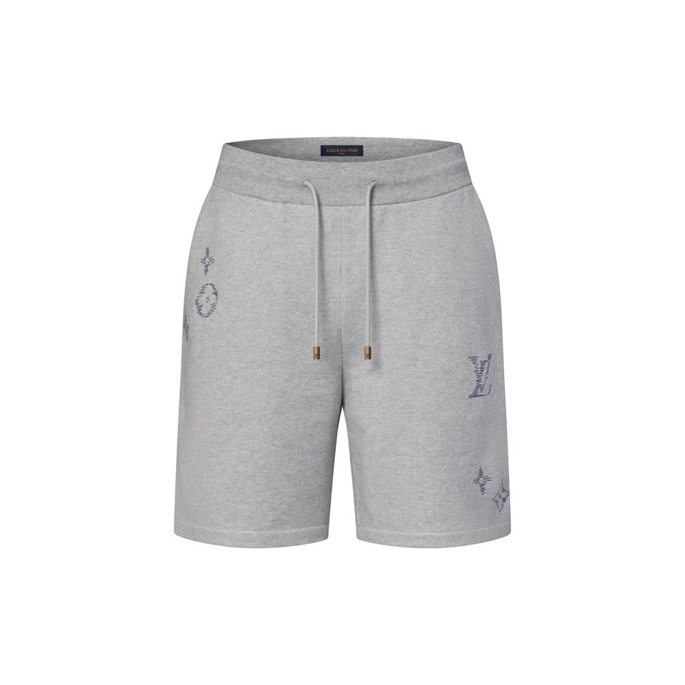 Louis Vuitton Embroidered Signature Shorts 1AK7FP: Image 1